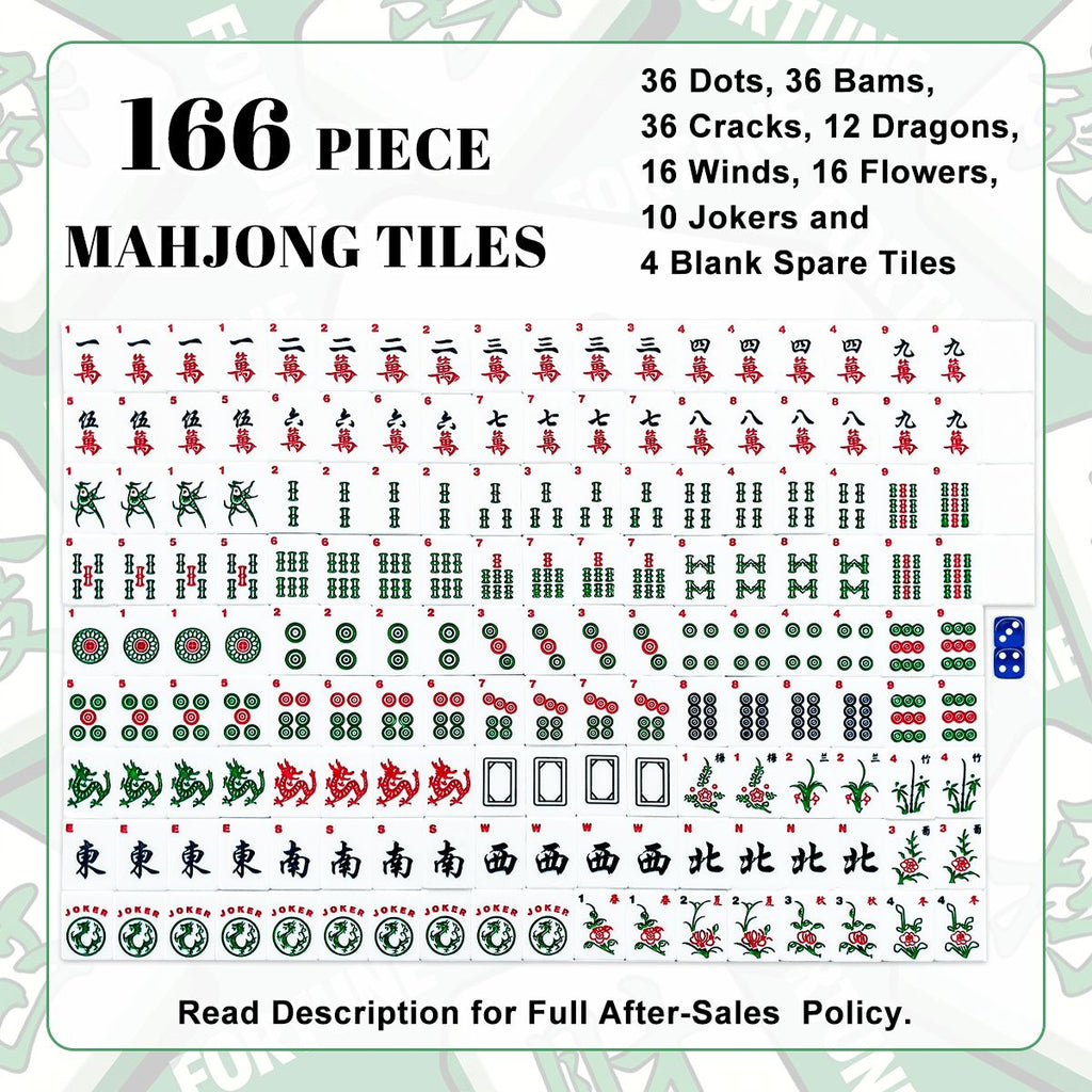 Mahjong for Makindu Tiles Set (Single Layer)