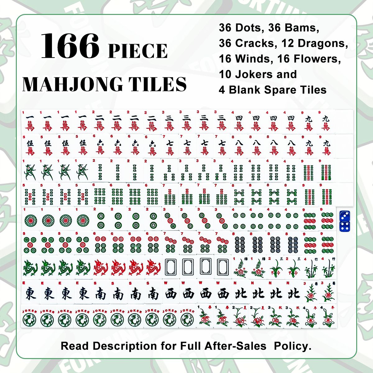 Mahjong for Makindu Tiles Set