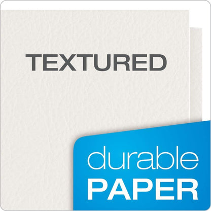 Oxford Two Pocket Folders, Textured Paper, Green, For School, Home, and Office, Letter Size, 25 Per Box (57503EE)