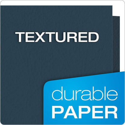 Oxford Two Pocket Folders, Textured Paper, Green, For School, Home, and Office, Letter Size, 25 Per Box (57503EE)