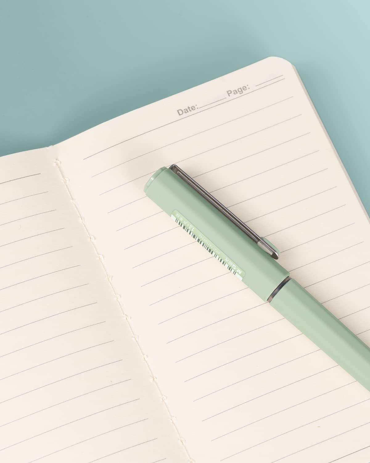 Lzerking Mini Notepads Bulk 36 Pack 3.5 x 5.5 Inches,Small Pocket Journal Notebooks-Green Cover, 30 Sheets/60 Pages, Children Can Use to Write Stories