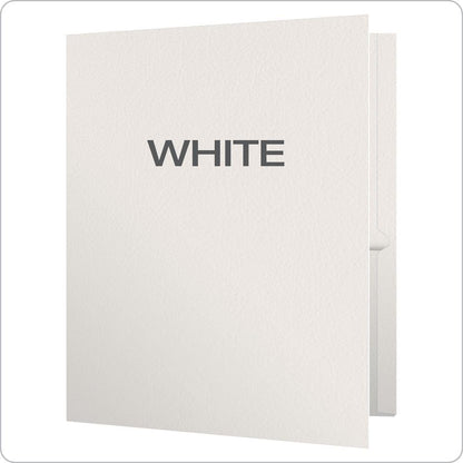 Oxford Two Pocket Folders, Textured Paper, Green, For School, Home, and Office, Letter Size, 25 Per Box (57503EE)