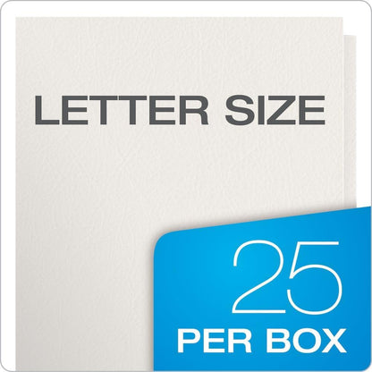 Oxford Two Pocket Folders, Textured Paper, Green, For School, Home, and Office, Letter Size, 25 Per Box (57503EE)