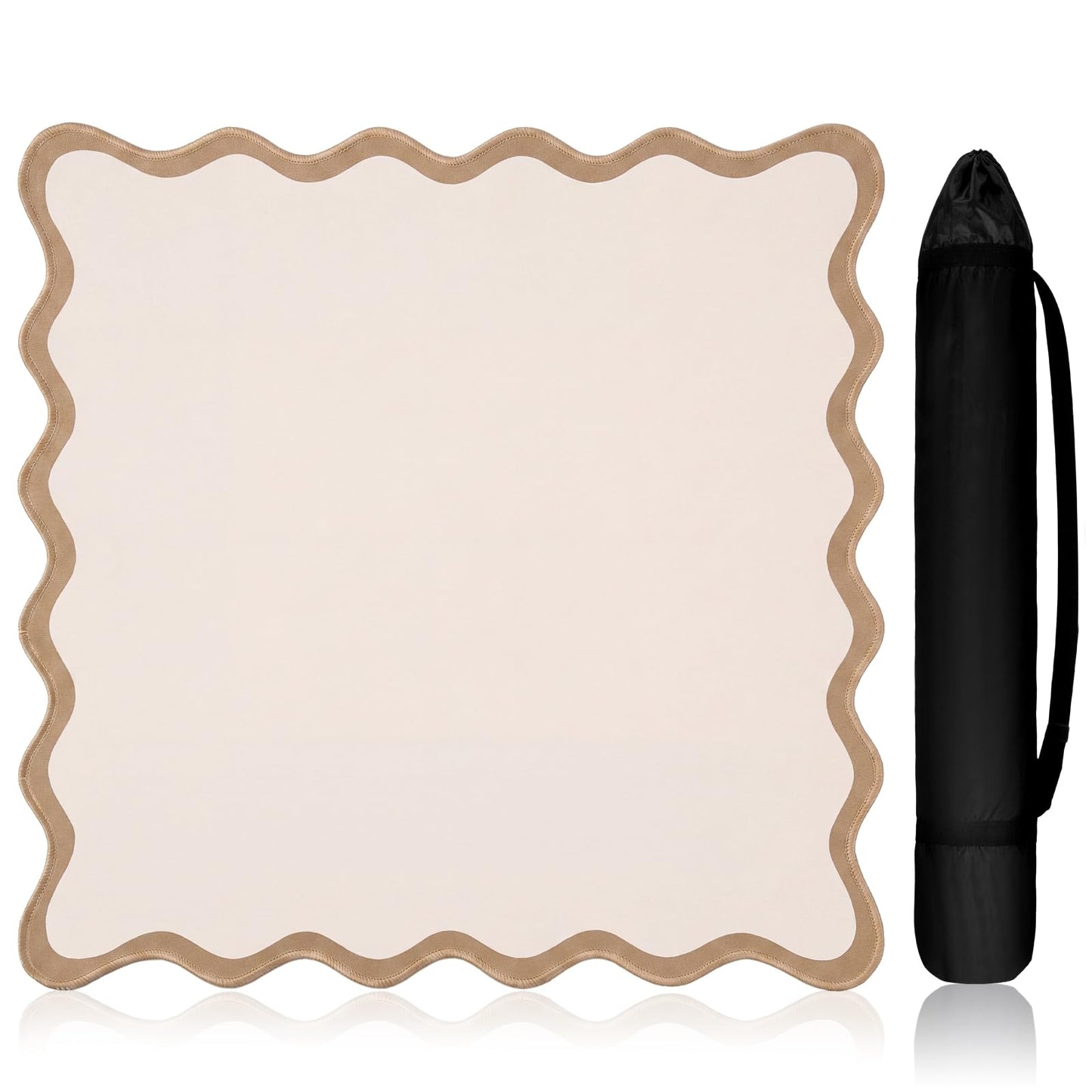 VioraWhite 21" Mini Majiong Mat for Travel