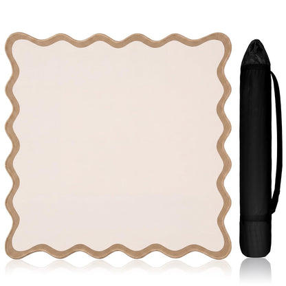 VioraWhite 21" Mini Majiong Mat for Travel