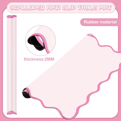 VioraWhite 21" Mini Majiong Mat for Travel