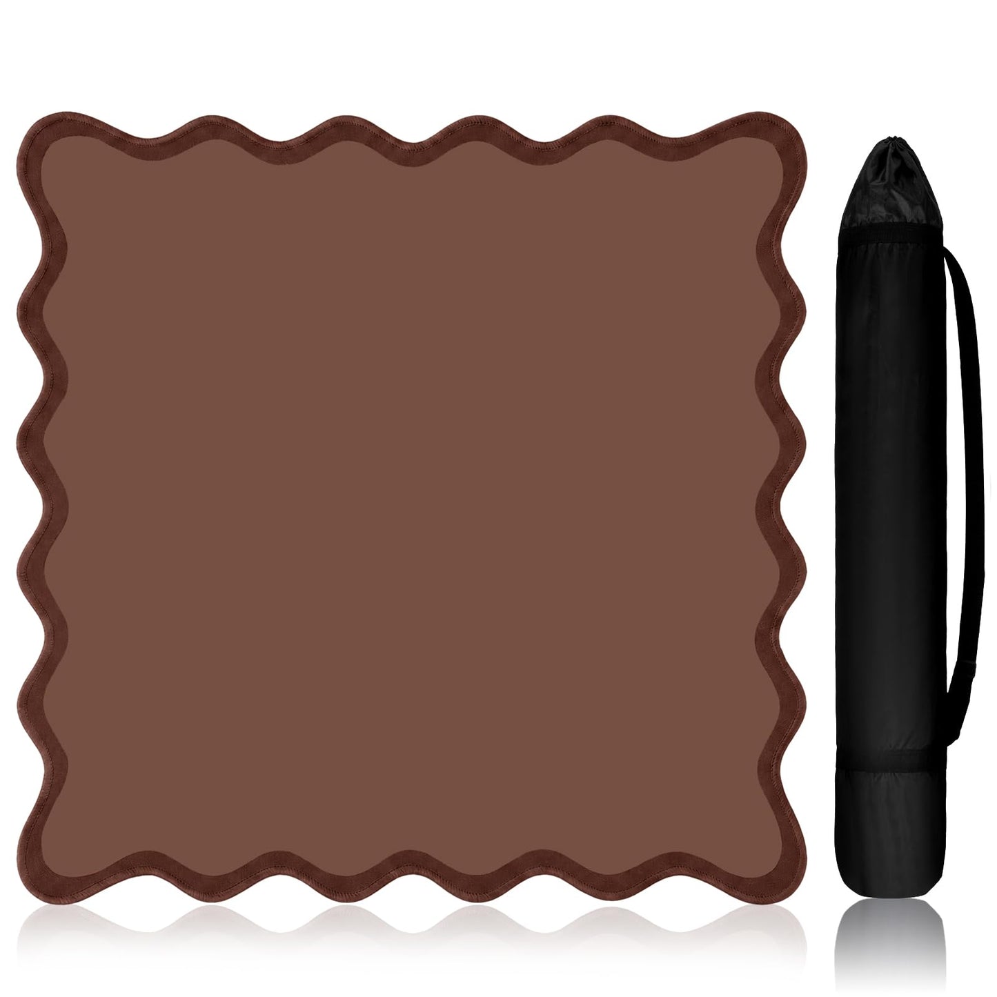 VioraWhite 21" Mini Majiong Mat for Travel