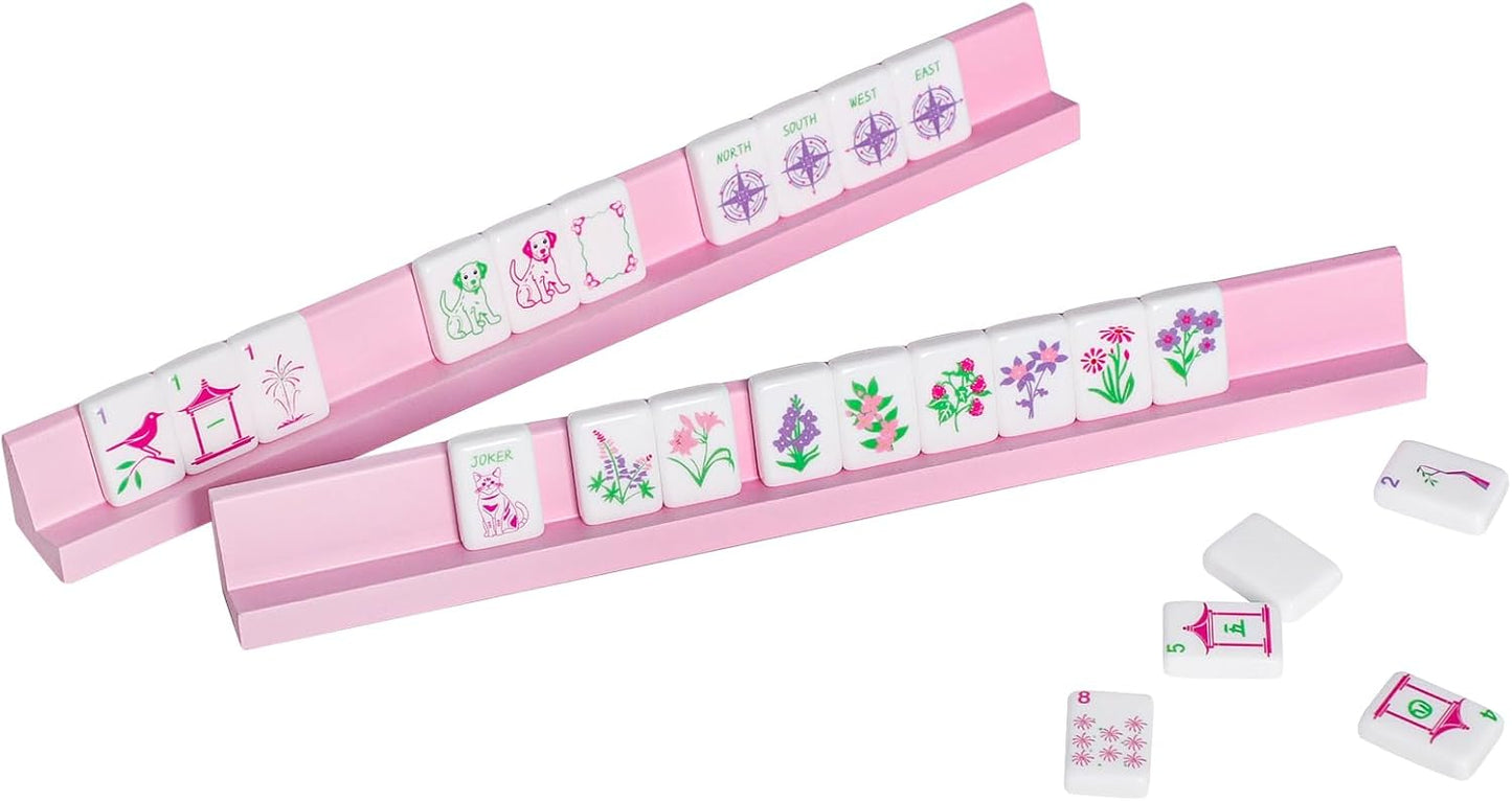 Mini Mahjong Tiles Set for Travel