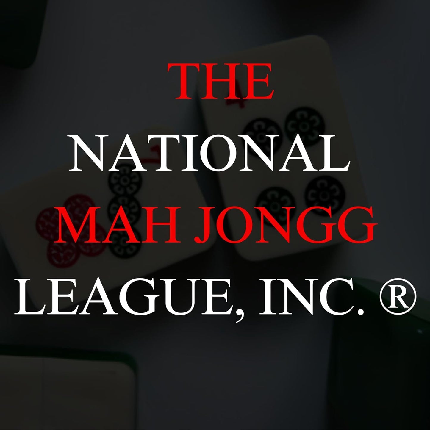 National Mah Jongg League 2026 Mahjong Large Size Cards Four-Pack