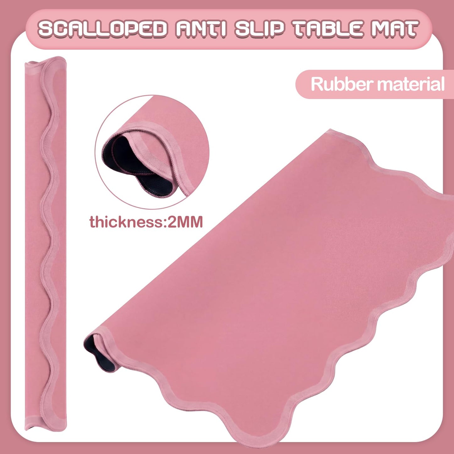 VioraWhite 21" Mini Majiong Mat for Travel