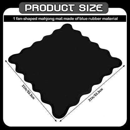 VioraWhite 21" Mini Majiong Mat for Travel