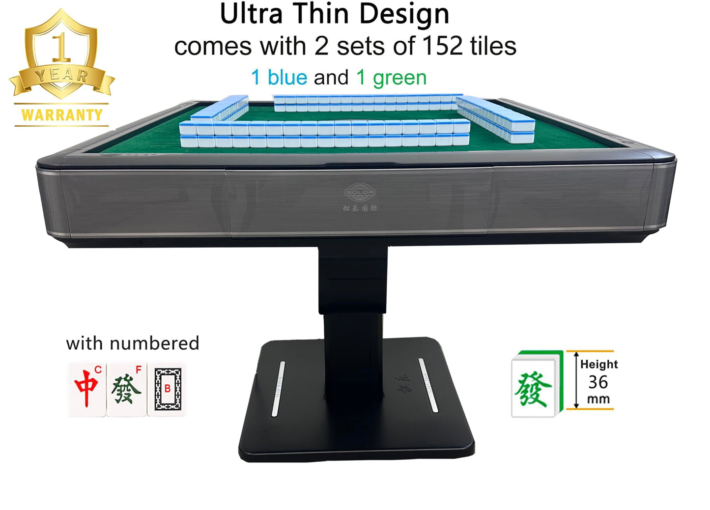 Automatic Mahjong Table & Tiles