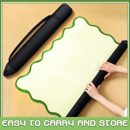 VioraWhite 21" Mini Majiong Mat for Travel