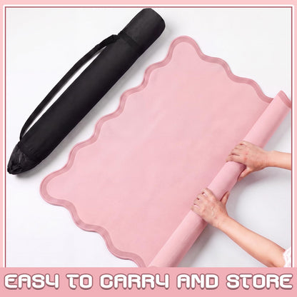 VioraWhite 21" Mini Majiong Mat for Travel