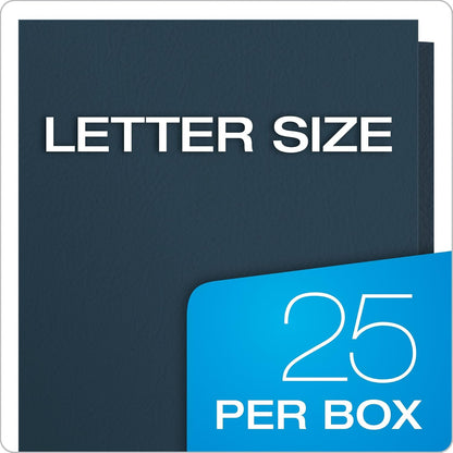 Oxford Two Pocket Folders, Textured Paper, Green, For School, Home, and Office, Letter Size, 25 Per Box (57503EE)