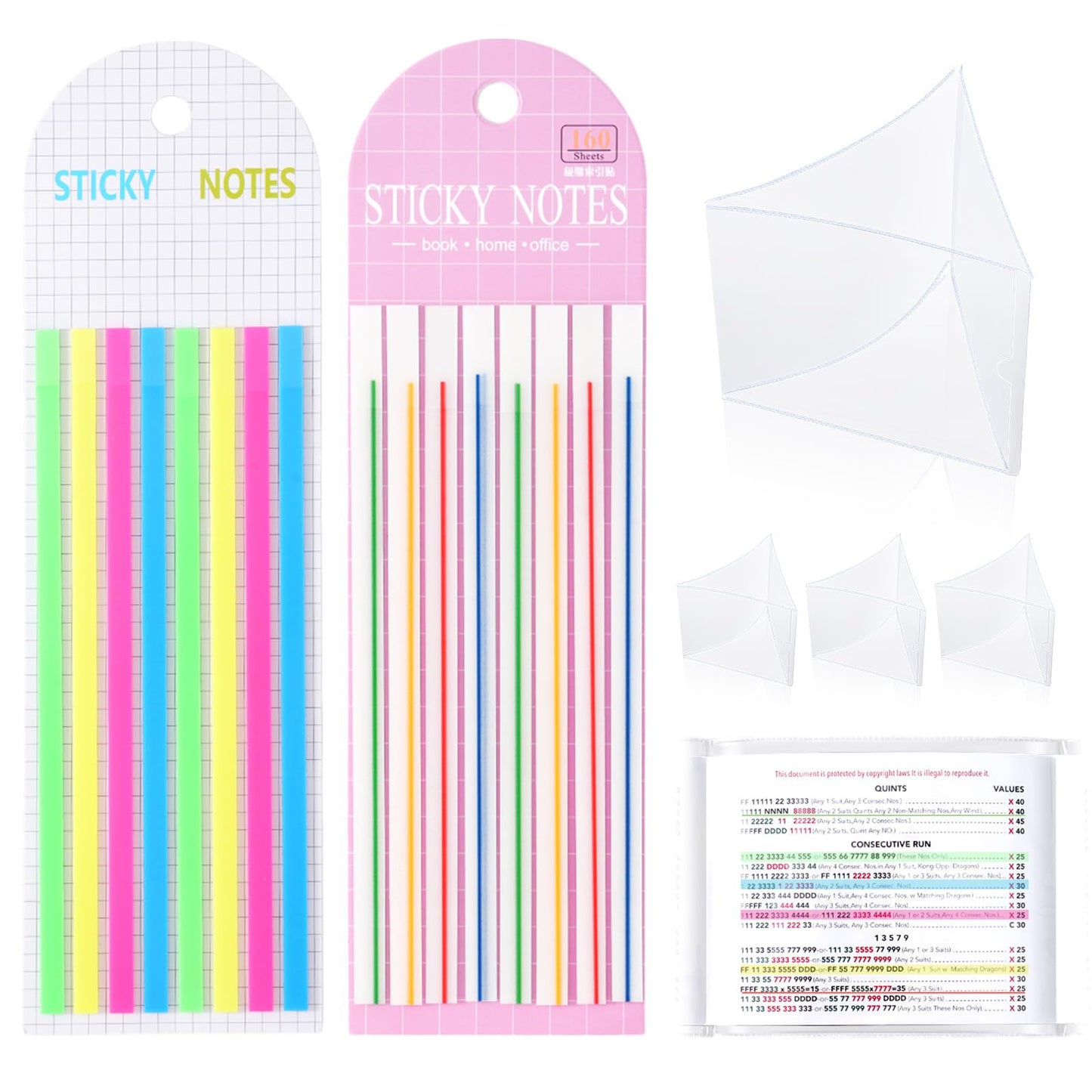 Mahjong Card Line Finder Highlighter Tape