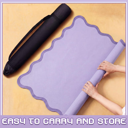 VioraWhite 21" Mini Majiong Mat for Travel