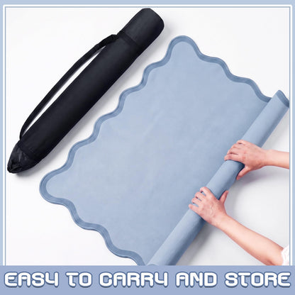 VioraWhite 21" Mini Majiong Mat for Travel