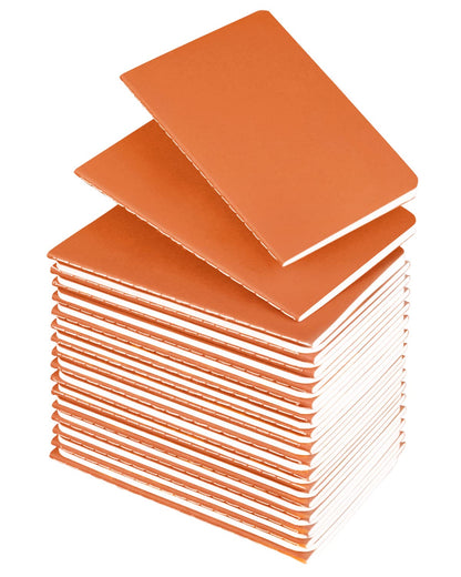 Lzerking Mini Notepads Bulk 36 Pack 3.5 x 5.5 Inches,Small Pocket Journal Notebooks-Green Cover, 30 Sheets/60 Pages, Children Can Use to Write Stories