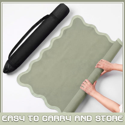 VioraWhite 21" Mini Majiong Mat for Travel