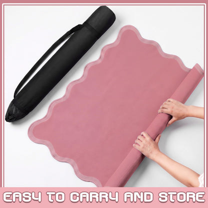 VioraWhite 21" Mini Majiong Mat for Travel