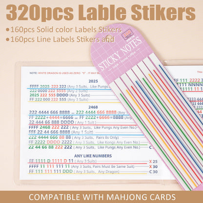 Mahjong Card Line Finder Highlighter Tape