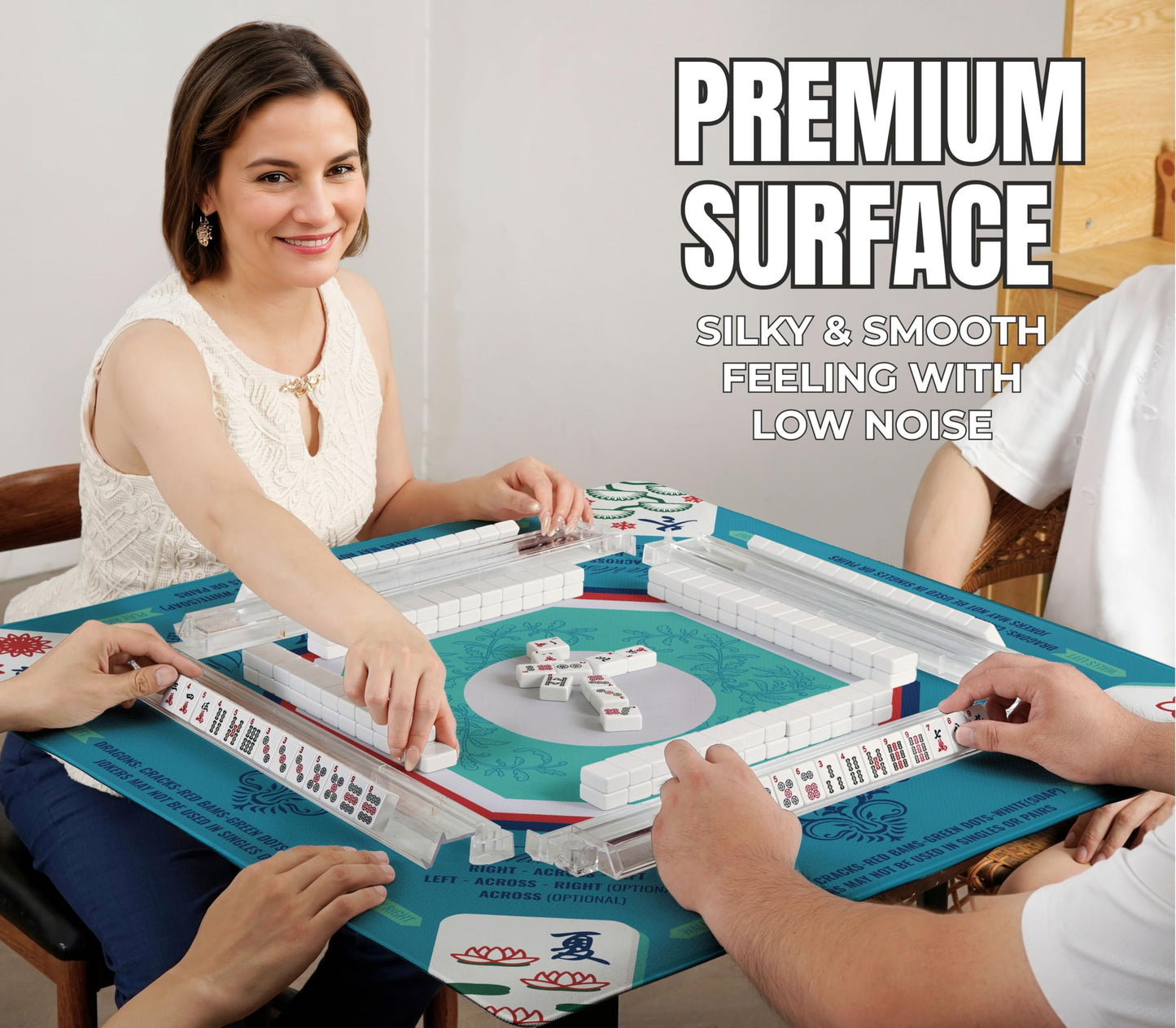 Flower Mahjong Mat