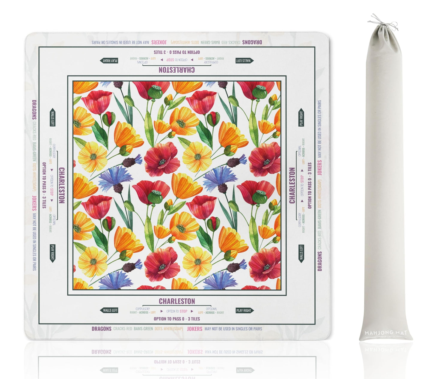 Flower Mahjong Mat