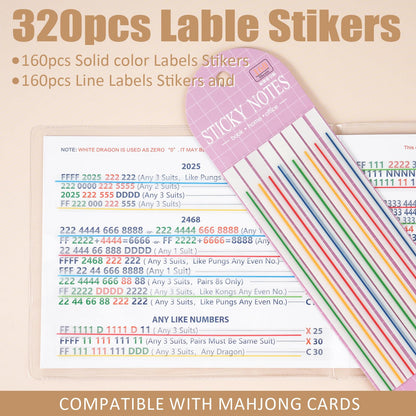 Mahjong Card Line Finder Highlighter Tape