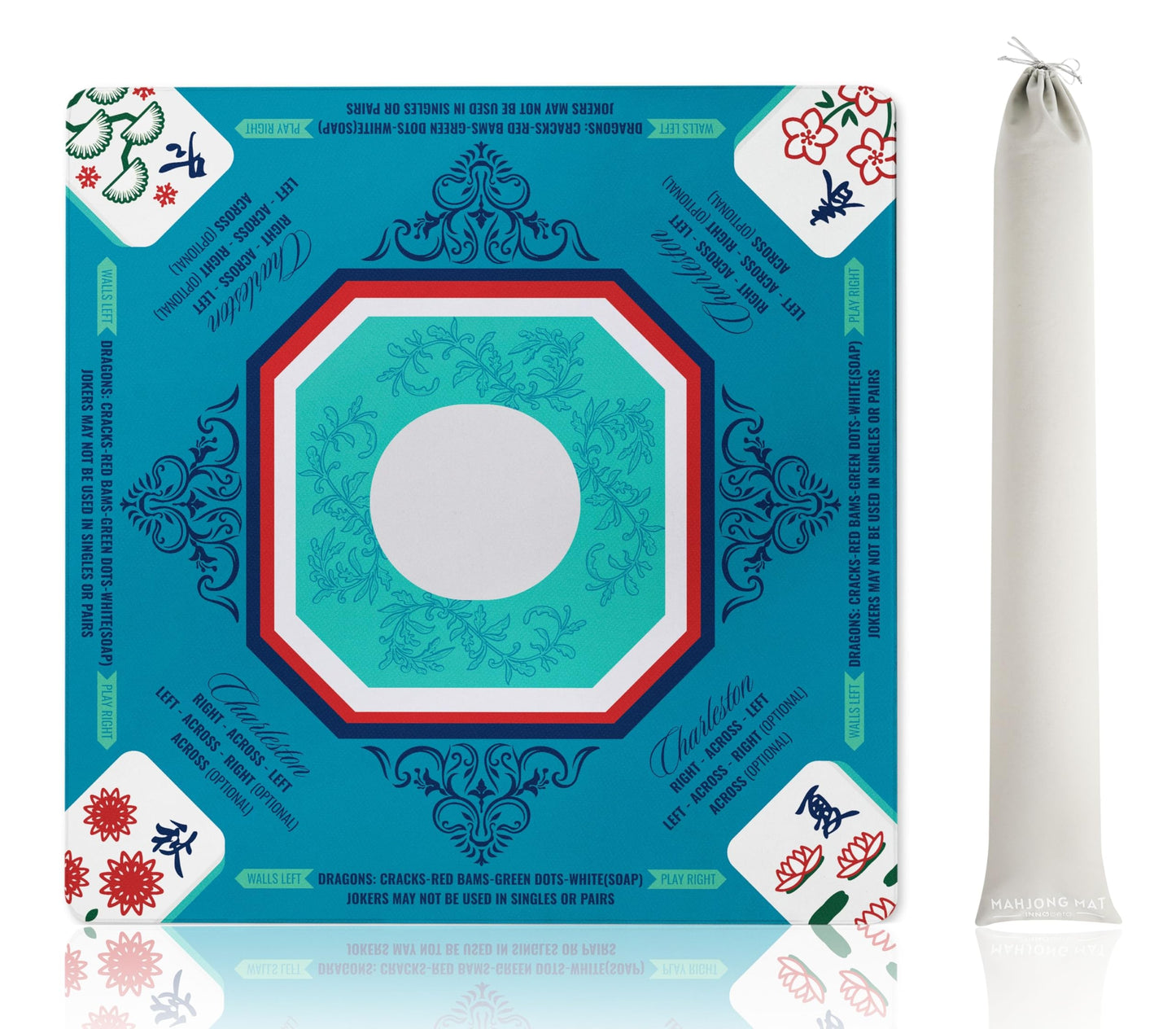 Flower Mahjong Mat