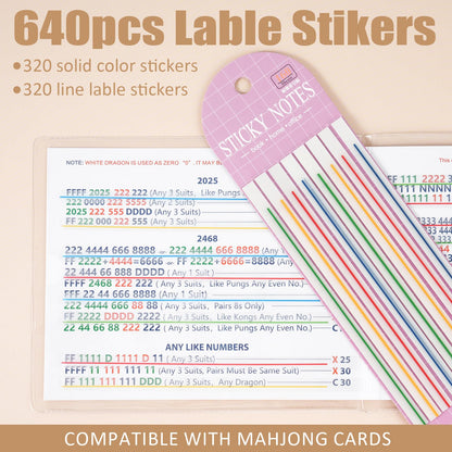 Mahjong Card Line Finder Highlighter Tape