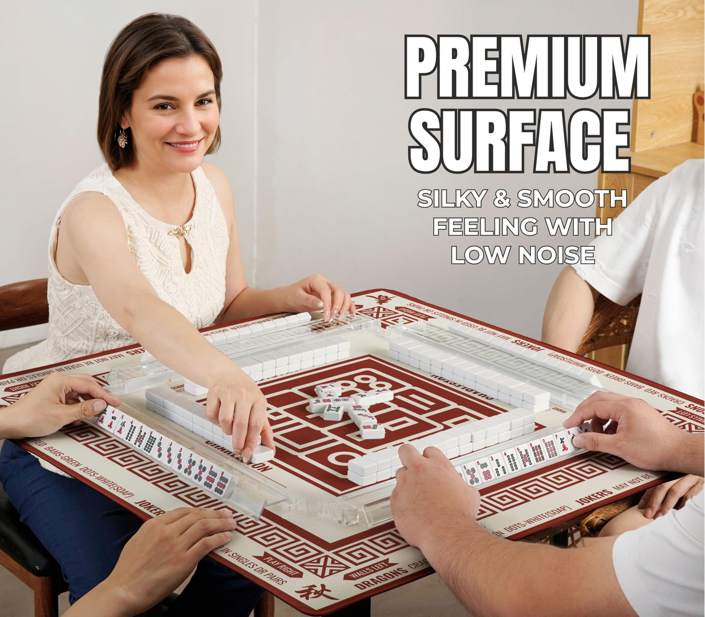 Flower Mahjong Mat