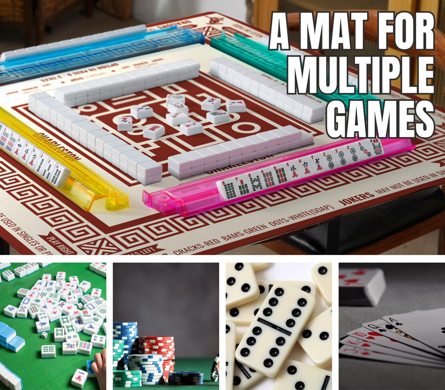 Flower Mahjong Mat