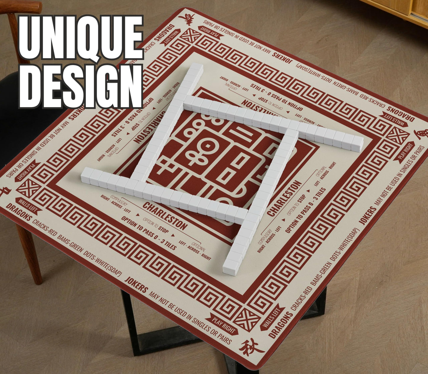 Flower Mahjong Mat
