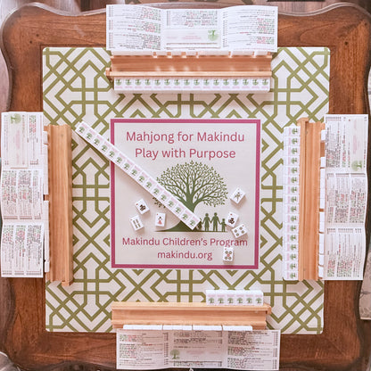 Mahjong for Makindu Custom Mahjong Mat 31.5"x31.5" (Ship Rolled up)